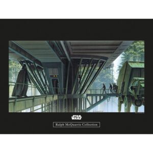 Komar Wandbild Star Wars Dock 40 x 30 cm