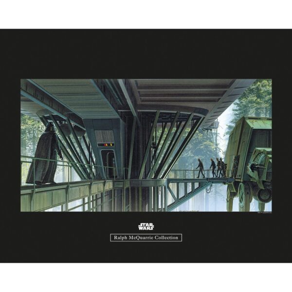 Komar Wandbild Star Wars Dock 50 x 40 cm