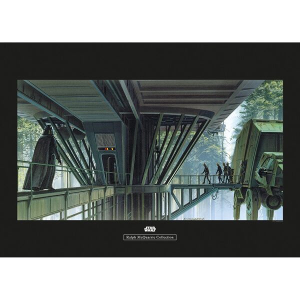 Komar Wandbild Star Wars Dock 70 x 50 cm