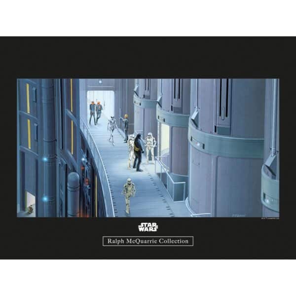 Komar Wandbild Star Wars Elevator 40 x 30 cm
