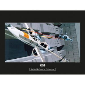 Komar Wandbild Star Wars Fighter 40 x 30 cm