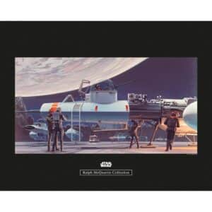 Komar Wandbild Star Wars Hangar 50 x 40 cm