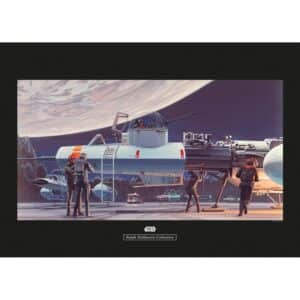 Komar Wandbild Star Wars Hangar 70 x 50 cm