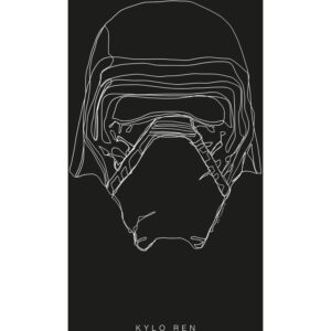 Komar Wandbild Star Wars Kylo 40 x 50 cm