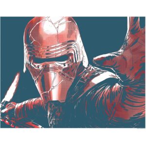 Komar Wandbild Star Wars Kylo 50 x 40 cm