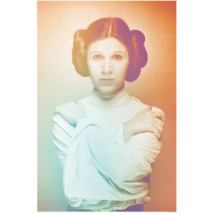 Komar Wandbild Star Wars Leia 50 x 70 cm
