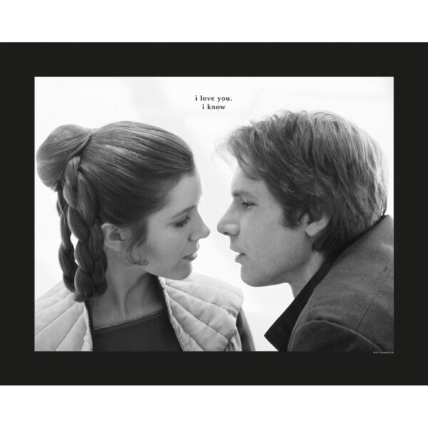 Komar Wandbild Star Wars Love 50 x 40 cm