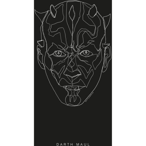Komar Wandbild Star Wars Maul 30 x 40 cm
