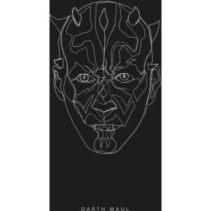 Komar Wandbild Star Wars Maul 50 x 70 cm