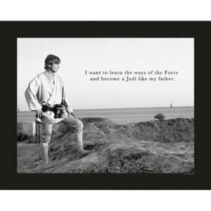 Komar Wandbild Star Wars Quote 50 x 40 cm