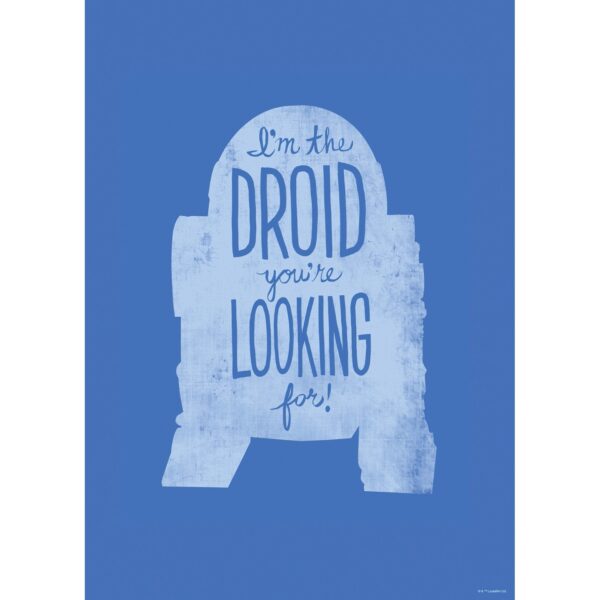 Komar Wandbild Star Wars R2D4 50 x 70 cm gerollt