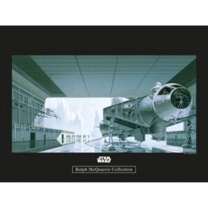 Komar Wandbild Star Wars Shuttle 40 x 30 cm