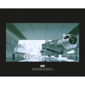 Komar Wandbild Star Wars Shuttle 50 x 40 cm