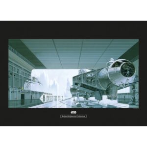 Komar Wandbild Star Wars Shuttle 70 x 50 cm