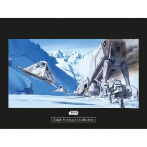 Komar Wandbild Star Wars Snowspeed 40 x 30 cm