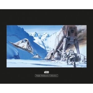 Komar Wandbild Star Wars Snowspeed 50 x 40 cm