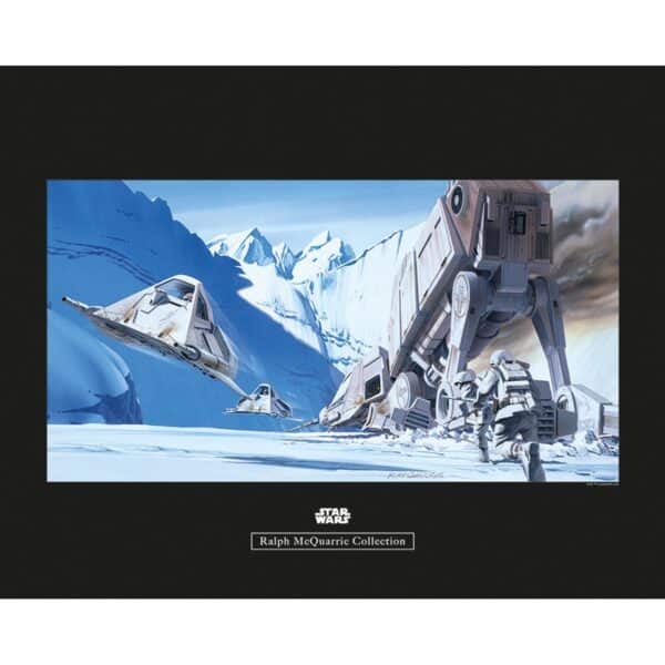 Komar Wandbild Star Wars Snowspeed 50 x 40 cm
