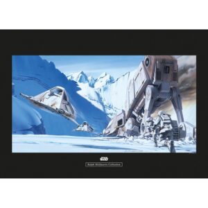 Komar Wandbild Star Wars Snowspeed 70 x 50 cm