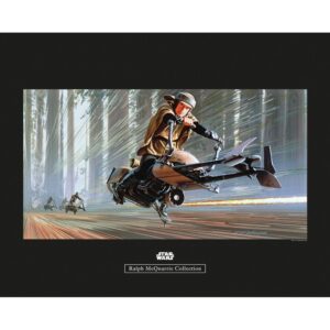 Komar Wandbild Star Wars Speeder 50 x 40 cm