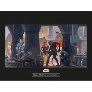 Komar Wandbild Star Wars Streets 40 x 30 cm