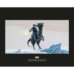 Komar Wandbild Star Wars Tauntaun 50 x 40 cm