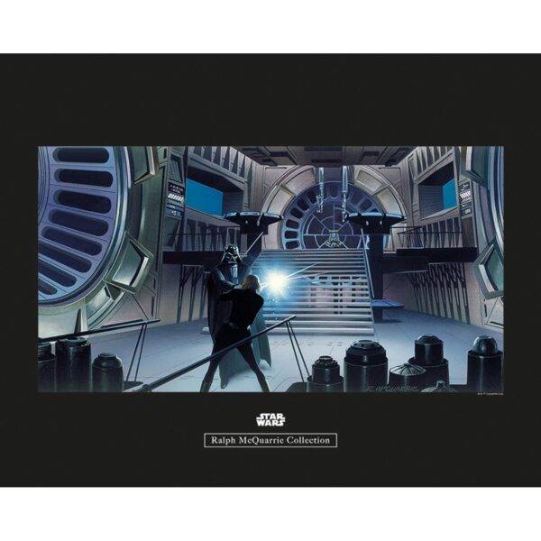 Komar Wandbild Star Wars Throne 50 x 40 cm