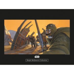 Komar Wandbild Star Wars Tusken 40 x 30 cm