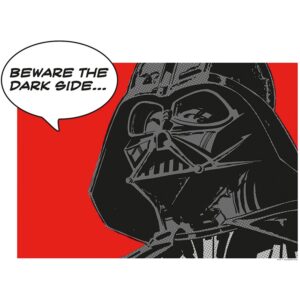 Komar Wandbild Star Wars Vader 40 x 30 cm