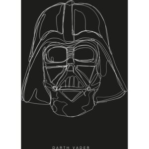 Komar Wandbild Star Wars Vader 40 x 50 cm