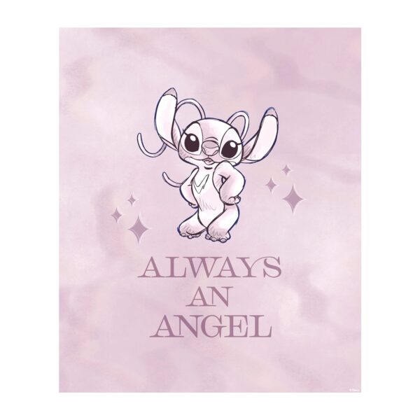 Komar Wandbild Stitch Always an Angel 30 cm x 40 cm