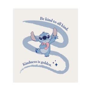Komar Wandbild Stitch Kindness 30 cm x 40 cm