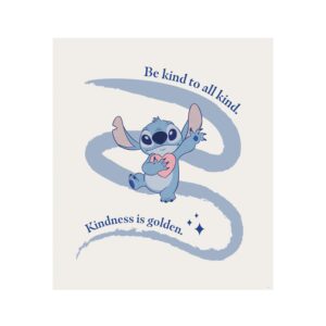 Komar Wandbild Stitch Kindness 50 cm x 70 cm