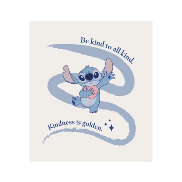 Komar Wandbild Stitch Kindness 50 cm x 70 cm
