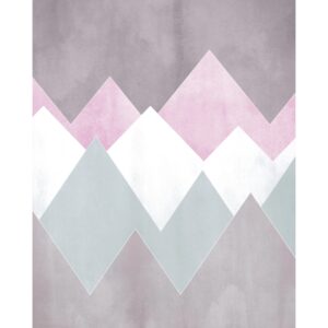 Komar Wandbild Sunrise Mountain Gentle 40 x 50 cm