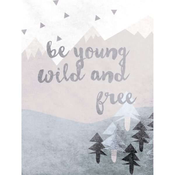 Komar Wandbild Wild and Free 30 x 40 cm