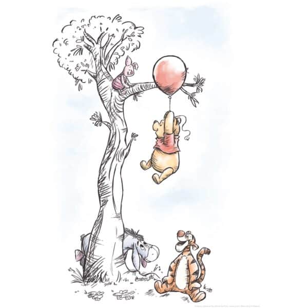 Komar Wandbild Winnie Pooh Hang on 30 x 40 cm