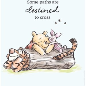 Komar Wandbild Winnie Pooh Path 40 x 50 cm
