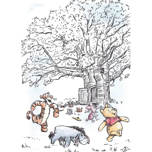 Komar Wandbild Winnie Pooh Playground 50 x 70 cm