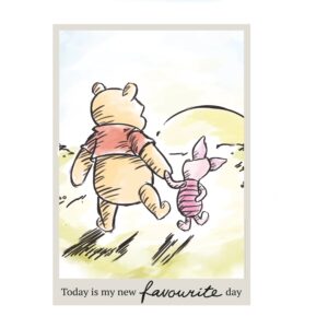 Komar Wandbild Winnie Pooh Today 30 x 40 cm