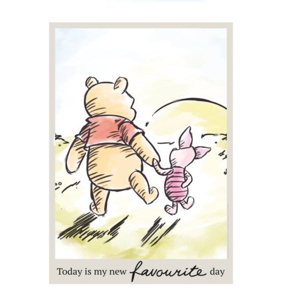Komar Wandbild Winnie Pooh Today 30 x 40 cm