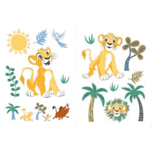 Komar Wandsticker Lion King Faraway 70 cm x 50 cm