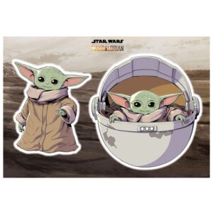 Komar Wandsticker Star Wars The Child 70 cm x 50 cm