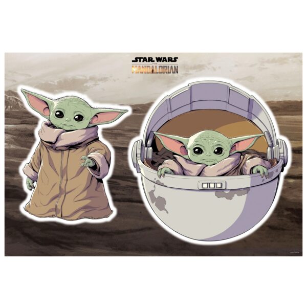 Komar Wandsticker Star Wars The Child 70 cm x 50 cm
