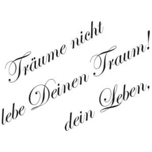 Komar Wandsticker Träume 70 cm x 50 cm