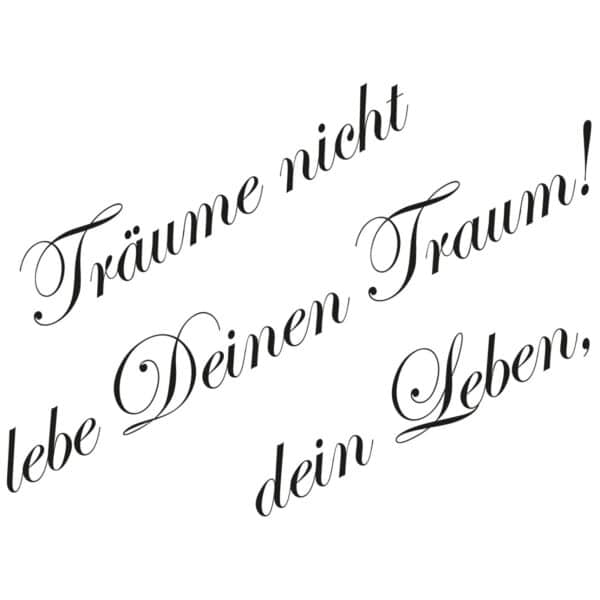Komar Wandsticker Träume 70 cm x 50 cm