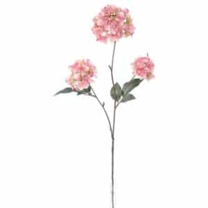 Kunstblume Hortensie Pink 85 cm
