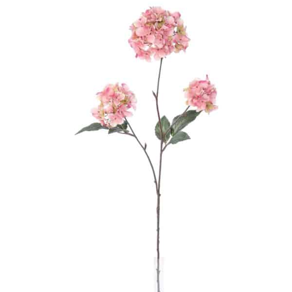 Kunstblume Hortensie Pink 85 cm