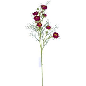 Kunstblume Ranunkel Wine 74 cm