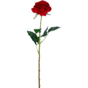 Kunstblume Rose Rot 52 cm