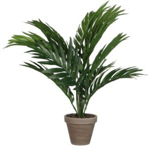 Kunstpflanze Areca Palme Grün Topf-Ø 11